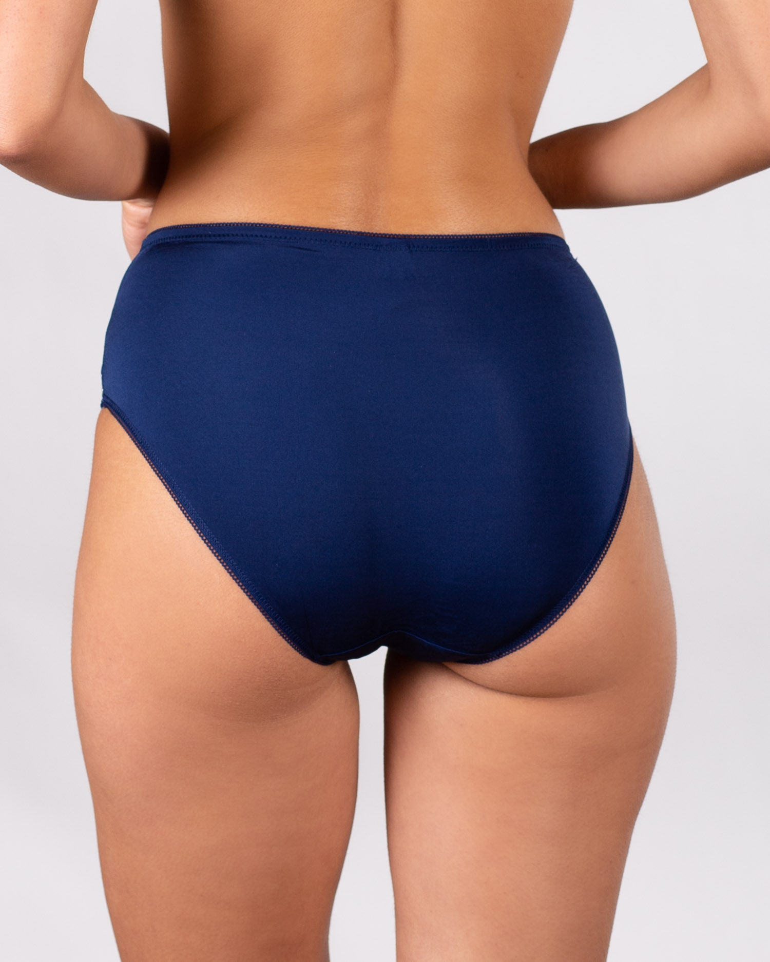 Жіночі труси мікрофібра Lanny mode 52839 сині k3492-4